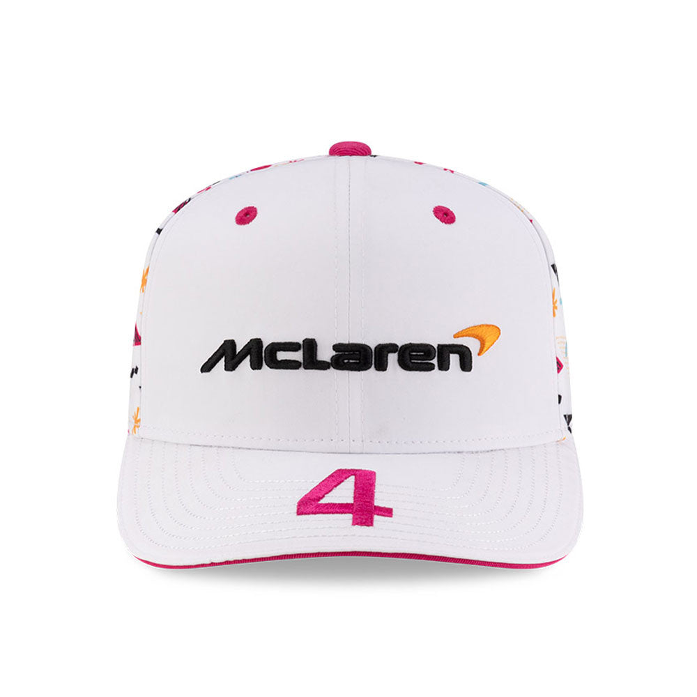 2025 MCLAREN LANDO NORRIS MIAMI 9SEVENTY - ADULTS WHITE