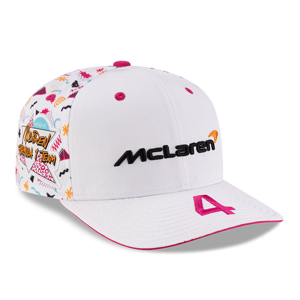 2025 MCLAREN LANDO NORRIS MIAMI 9SEVENTY - ADULTS WHITE