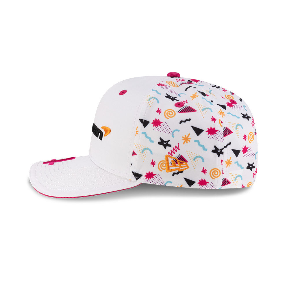2025 MCLAREN LANDO NORRIS MIAMI 9SEVENTY - ADULTS WHITE