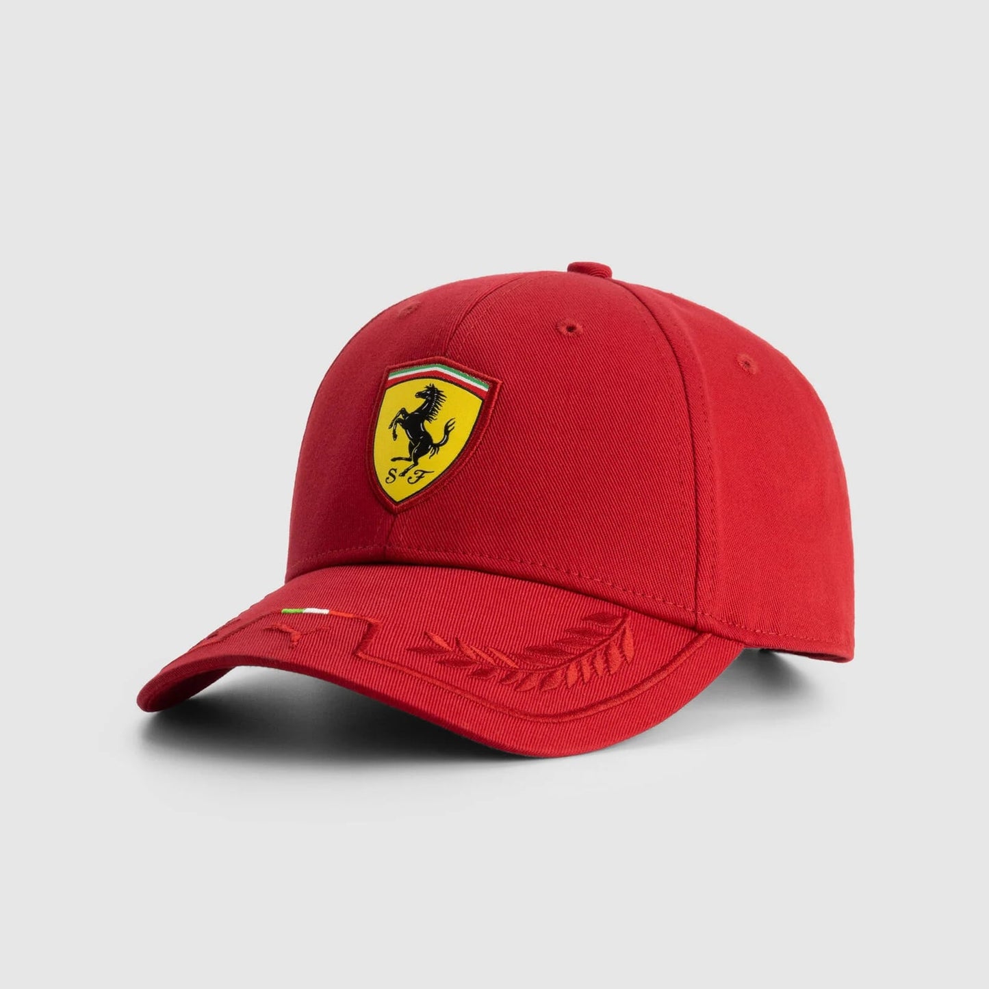 SCUDERIA FERRARI FW ITALIAN CAP - ADULTS - DARK CHERRY