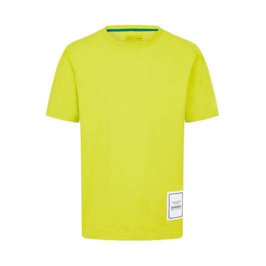 2024 Aston Martin F1 Logo Tee Lime