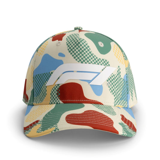 2025 F1 FW CAMO BASEBALL CAP - ADULTS