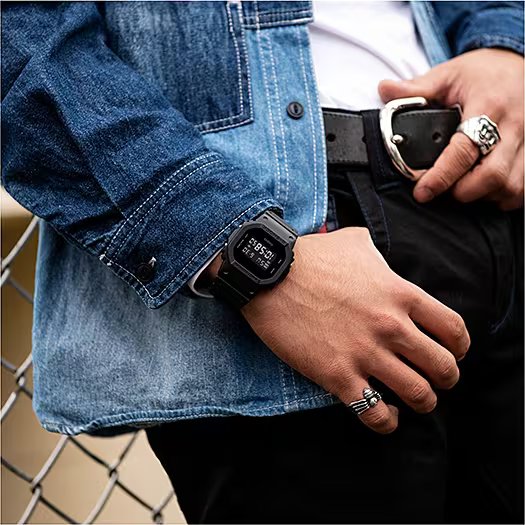 Casio G Shock DW 5600BB 1 Delta Time Pty Ltd