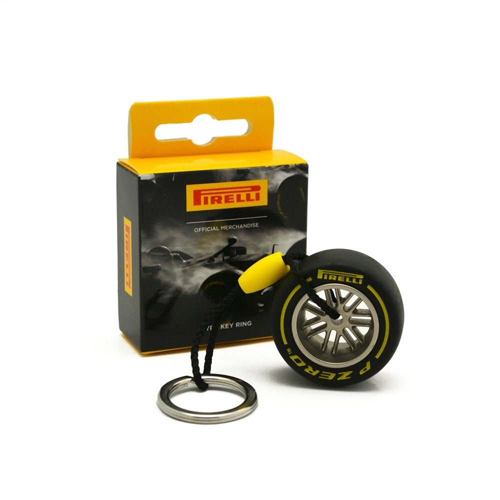 Pirelli tyre compound keyring F1 accessories