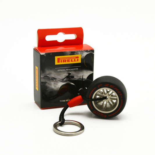 Pirelli tyre compound keyring F1 accessories