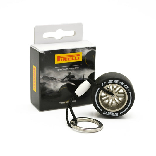 Pirelli tyre compound keyring F1 accessories