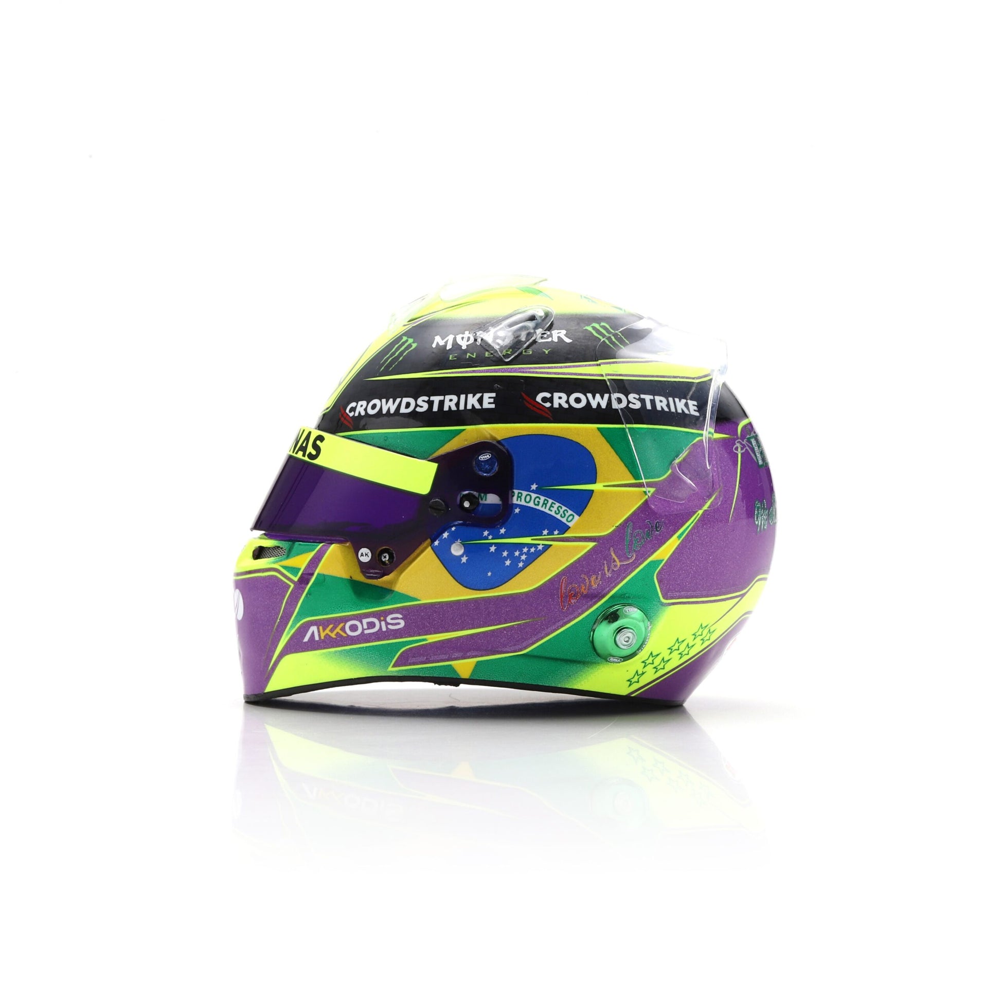 Lewis Hamilton f1 mini helmet